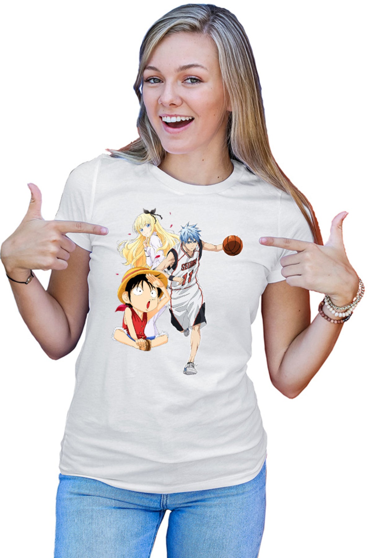 Tricou dama Boarding School Juliet Kuroko no Basket One Piece