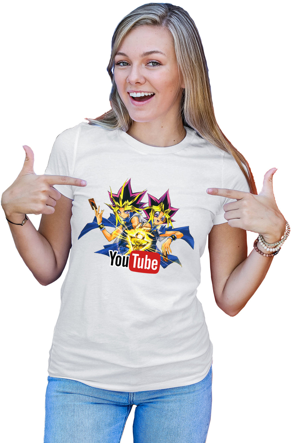 Tricou dama Yu Gi Oh Yugi Mutou Youtube Academy Converte