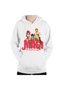 Hanorac copii Magi The Labyrinth of Magic Spirit Group Angry Pose Red Logo