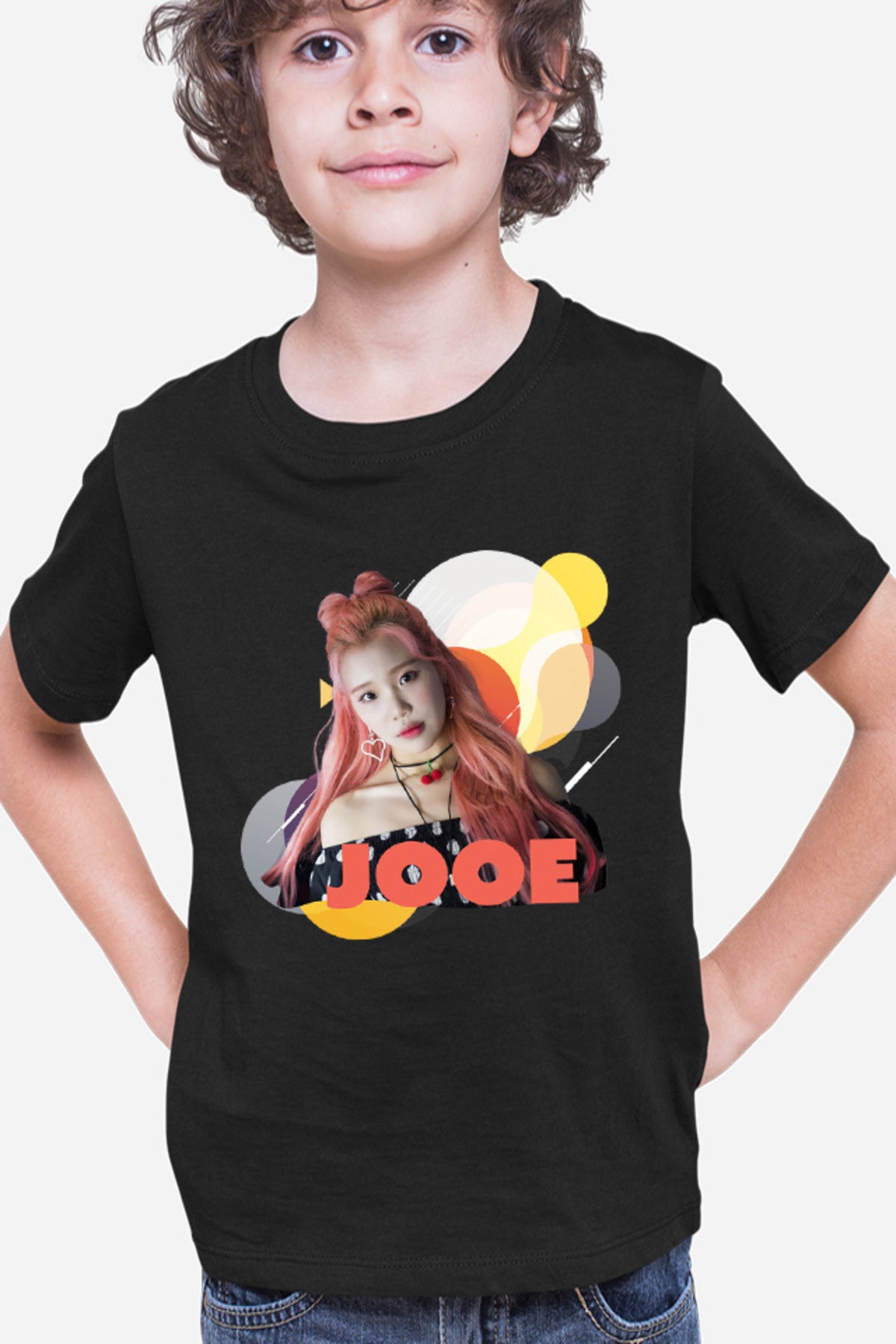 Tricou copii Momoland Jooe Autumn Colors Joy Happy Album