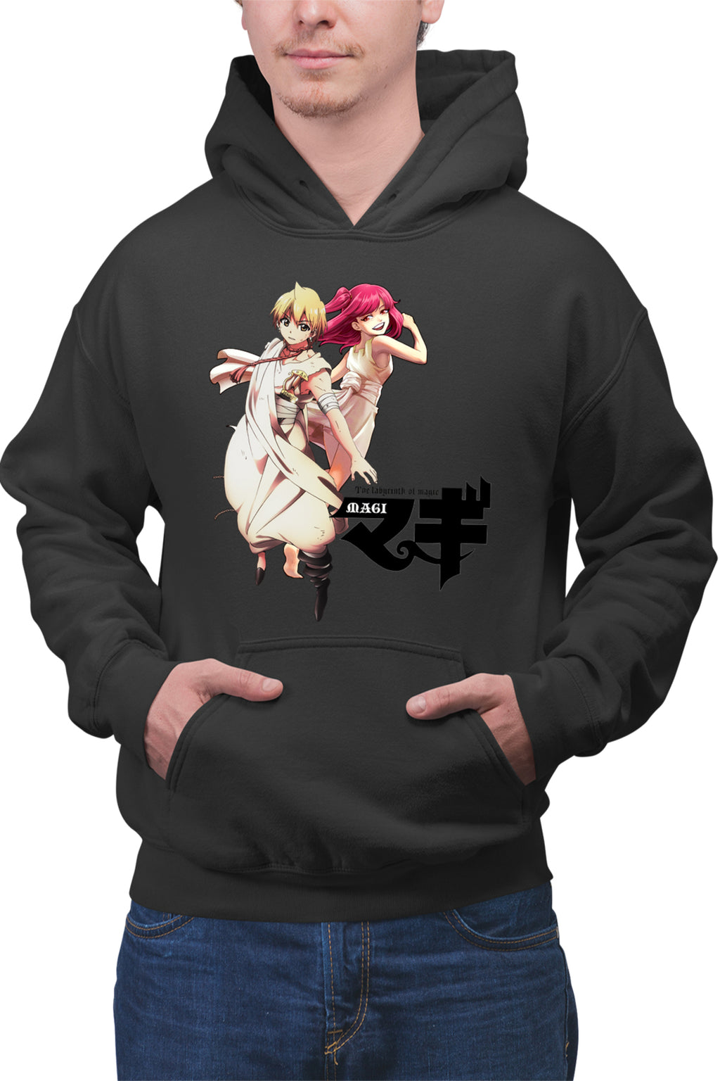 Hanorac barbati Magi The Labyrinth of Magic Ringke Morgiana Heroes