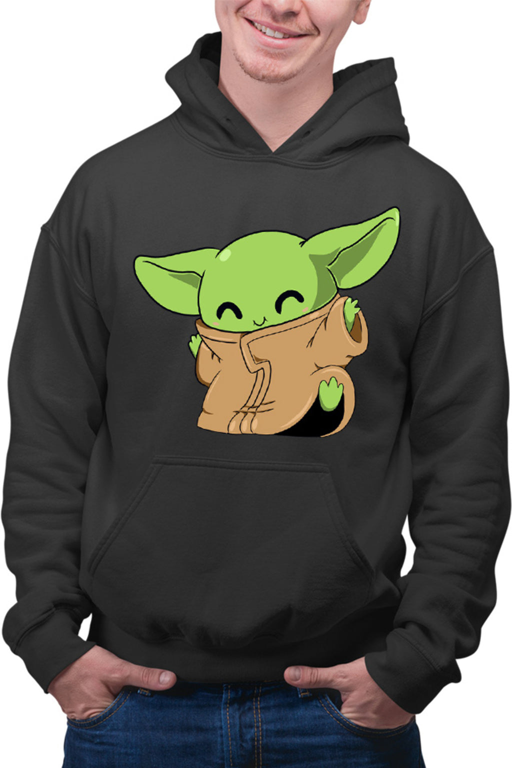 Hanorac barbati Baby Yoda Dance Happy Fun