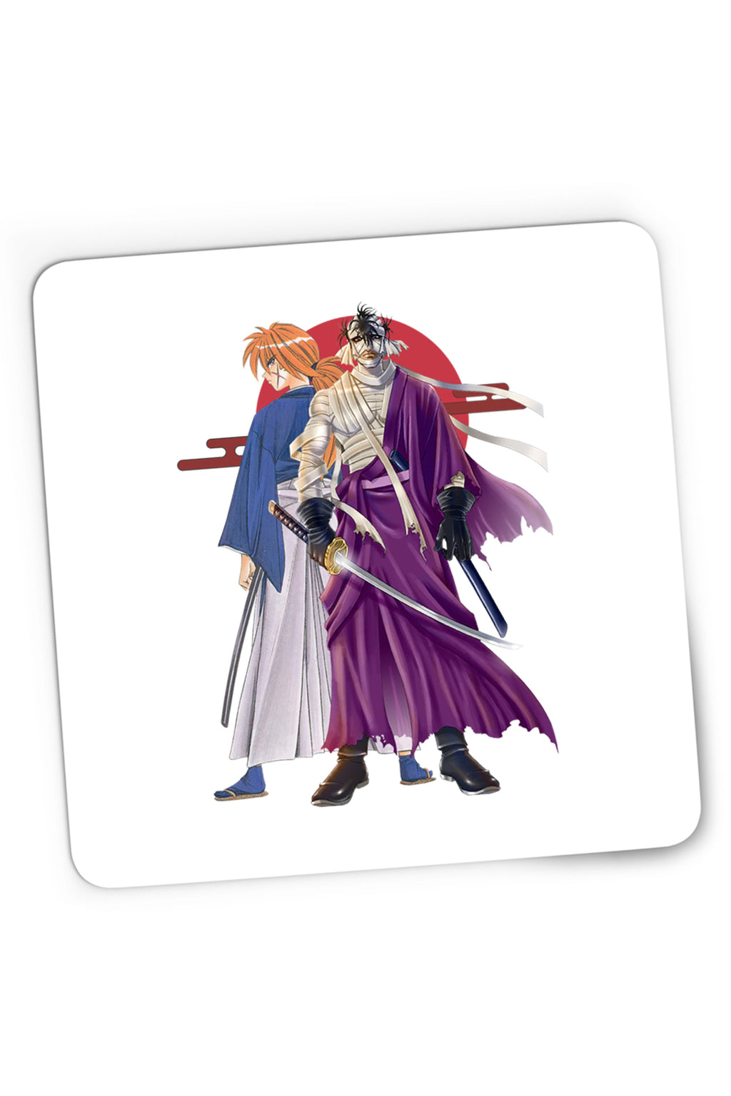Mousepad Gaming Rurouni Kenshin Anime Top Antagonist, 21x19 cm
