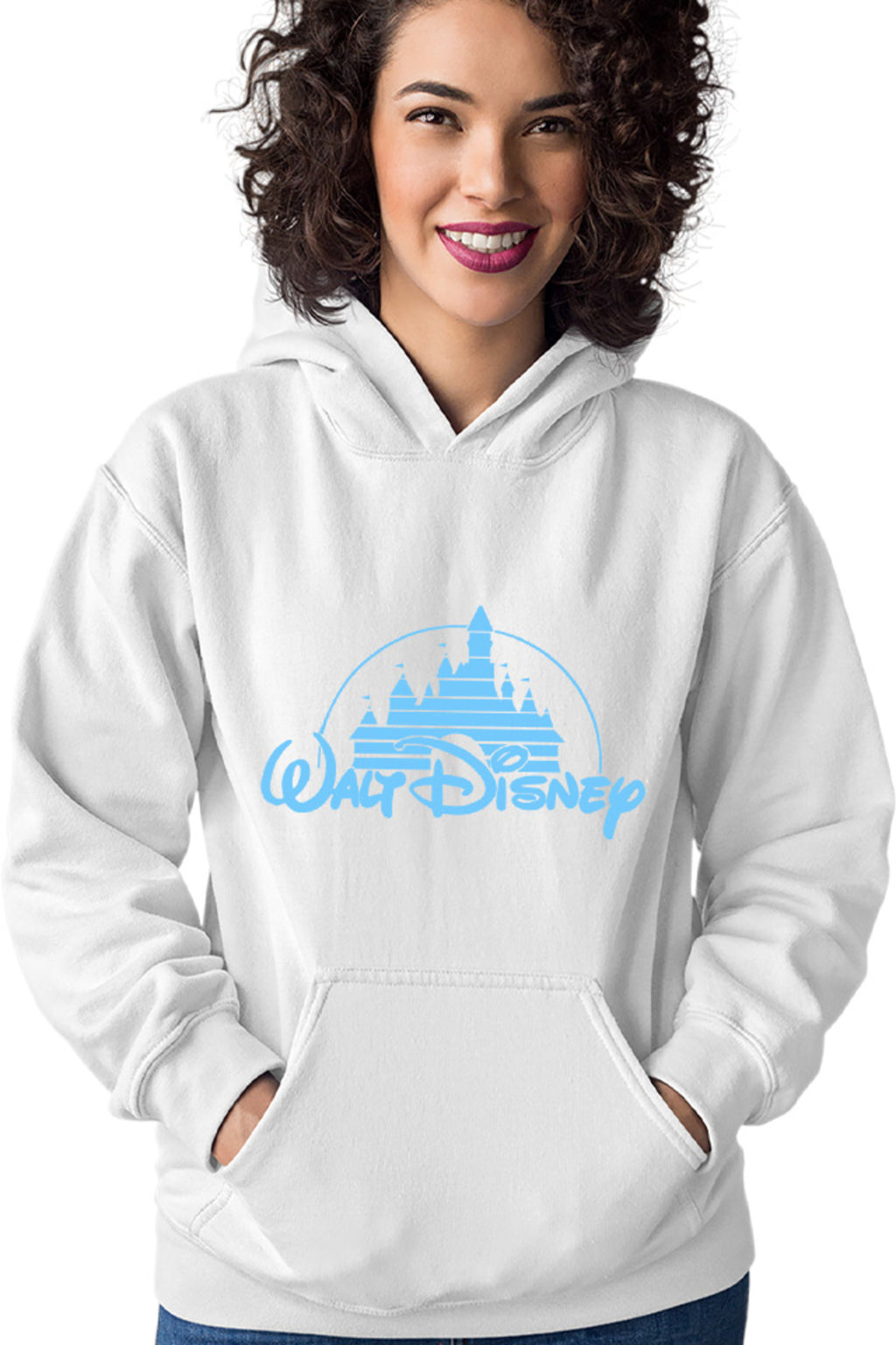 Hanorac dama Mickey Mouse Walt Disney Logo Castle