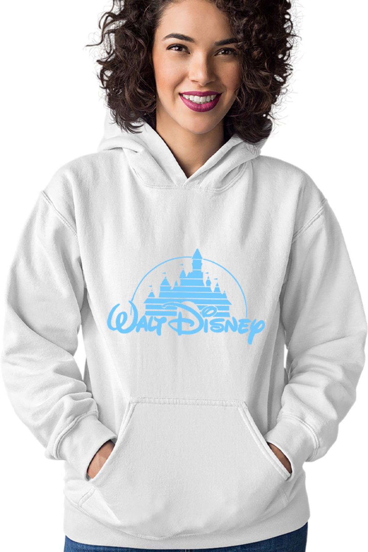 Hanorac dama Mickey Mouse Walt Disney Logo Castle