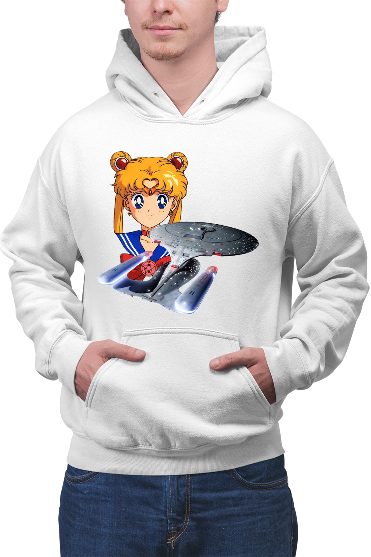Hanorac barbati Star Trek Sailor Moon Enterprise Starship