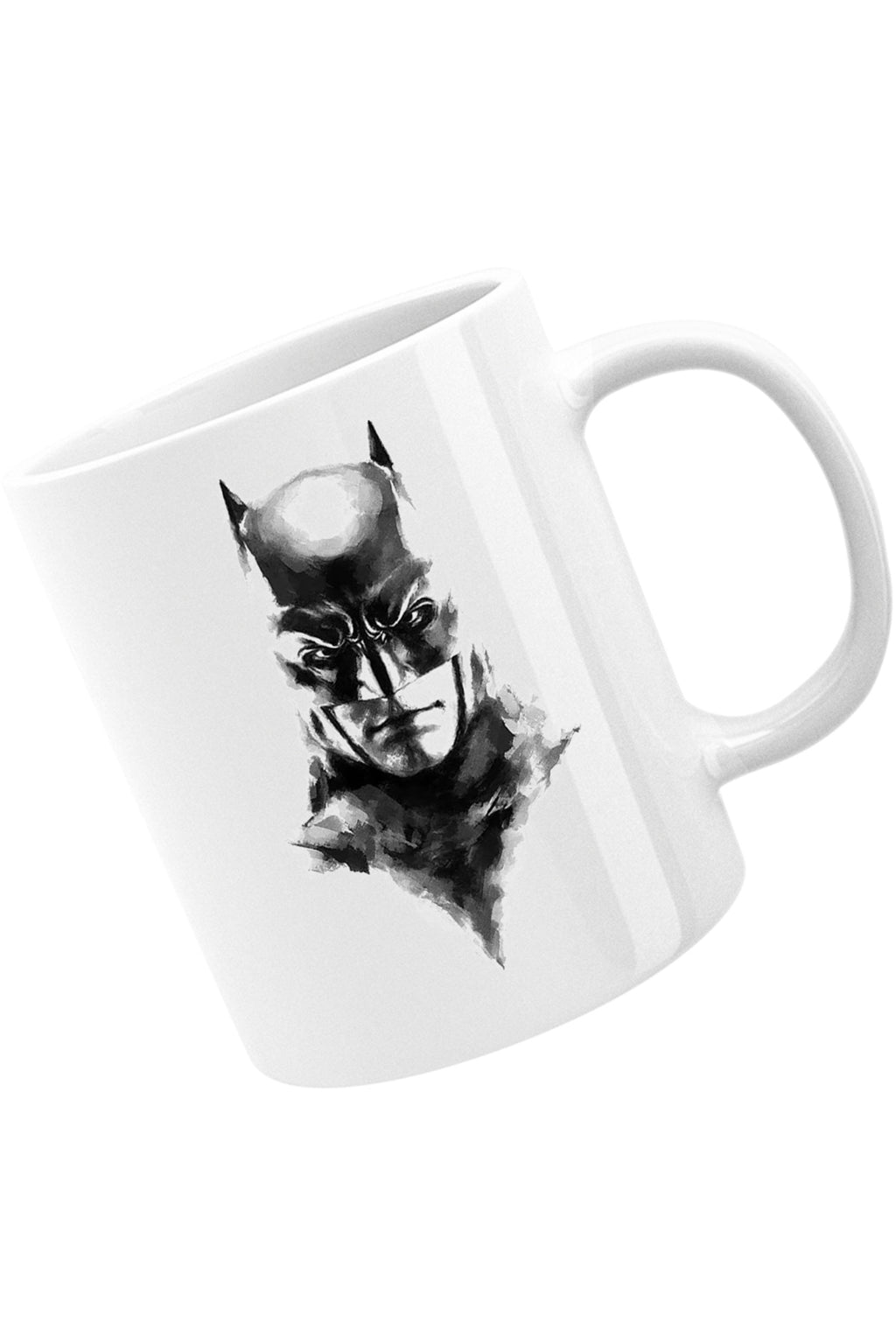 Cana Batman Face Mask Disney Comics Hero, alba, 330 ml