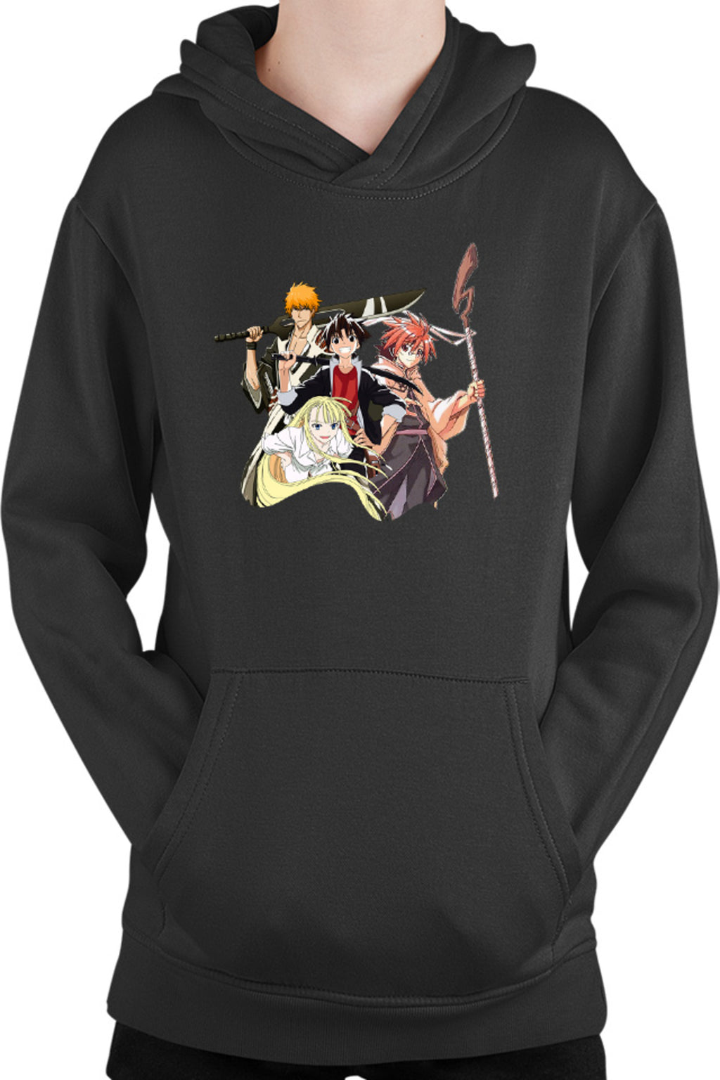 Hanorac copii UQ Holder Touta McDowell Negi Ichigo Bleach