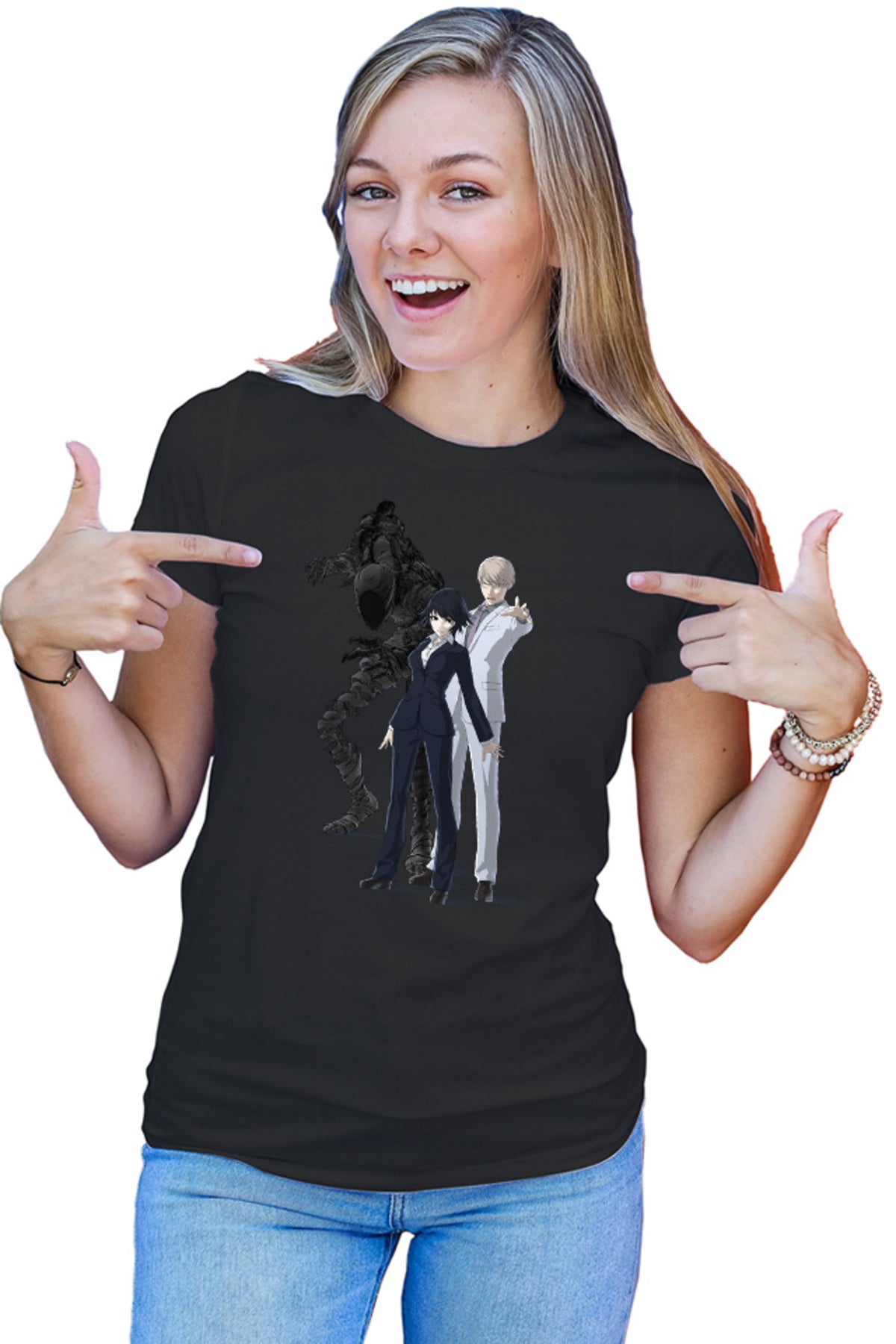 Tricou dama Ajin Yuu Izumi Couple Monster Love Story