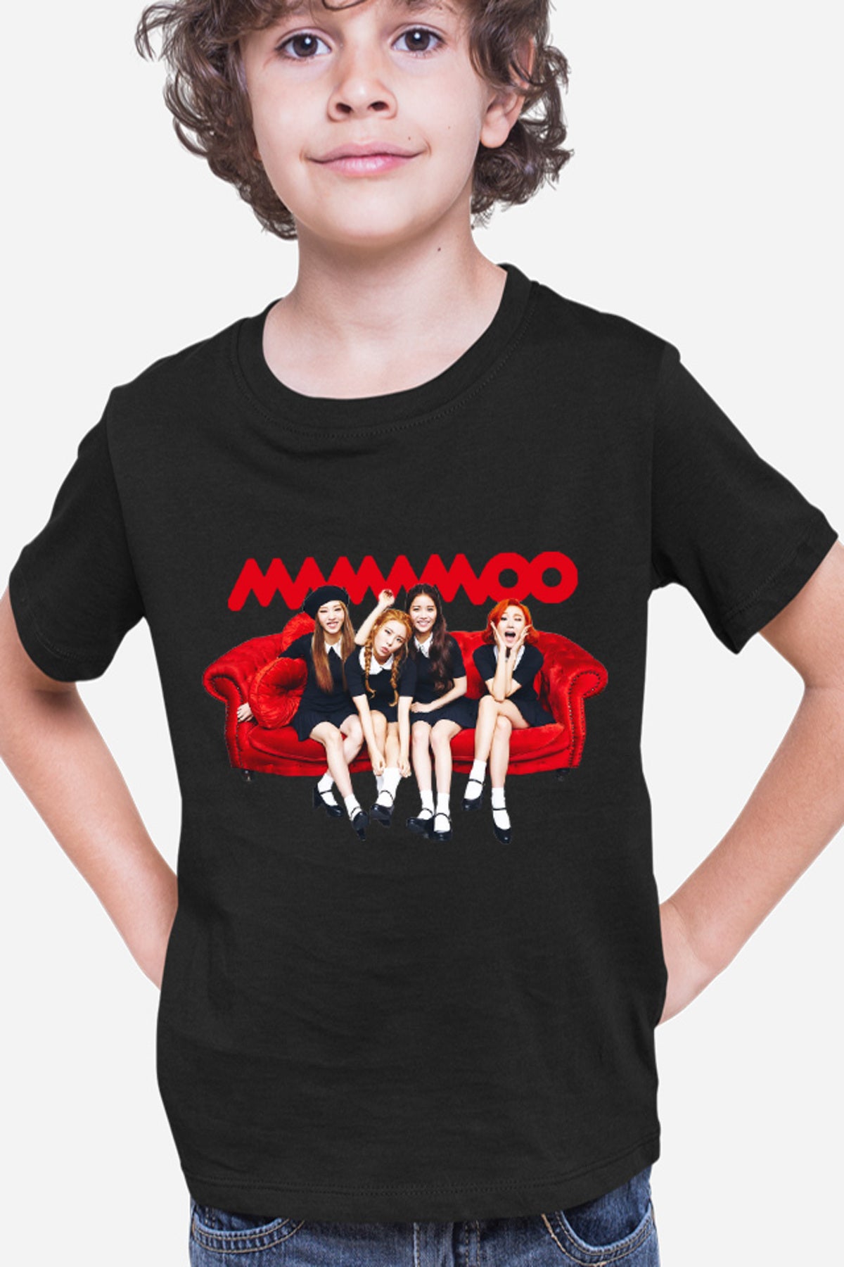 Tricou copii Mamamoo Sofa Student Concept Photo Idol K-Pop