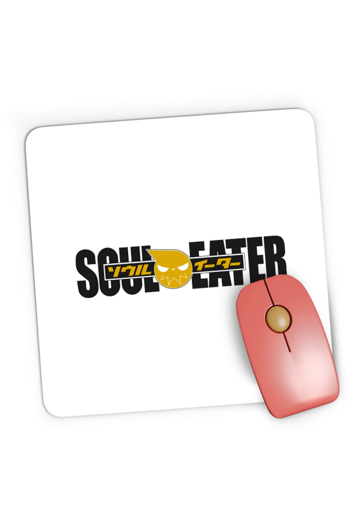 Mousepad Gaming Soul Eater Logo Anime Supranatural Action Shounen, 21x19 cm