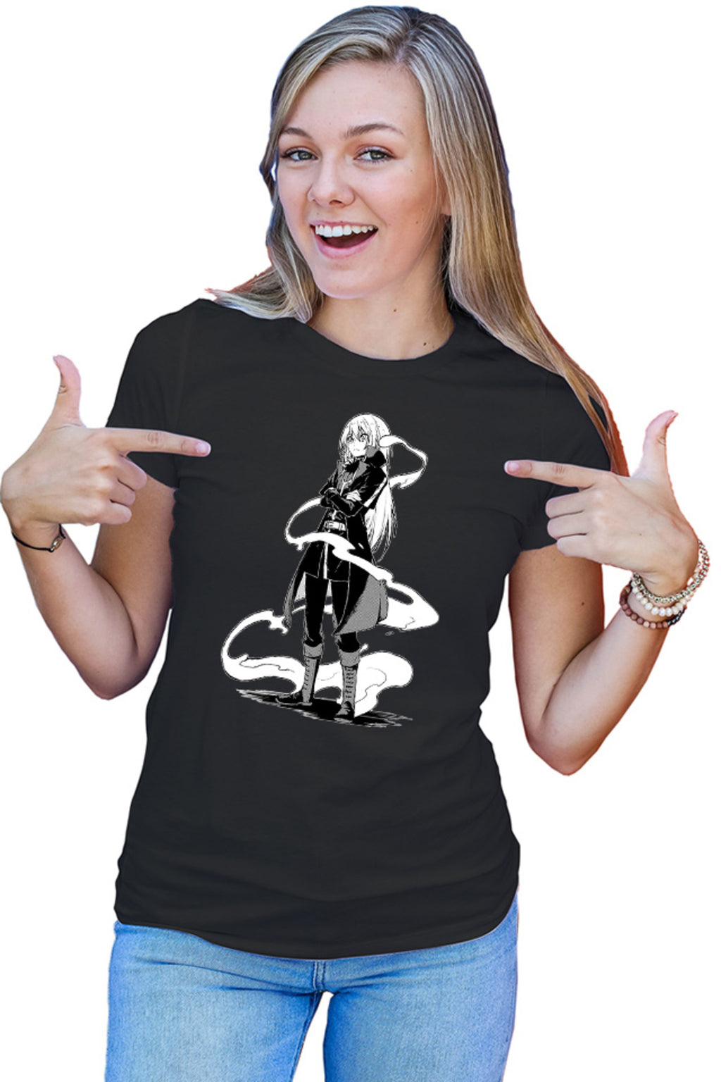 Tricou dama TenSura That Time Rinmuru Manga Isekai