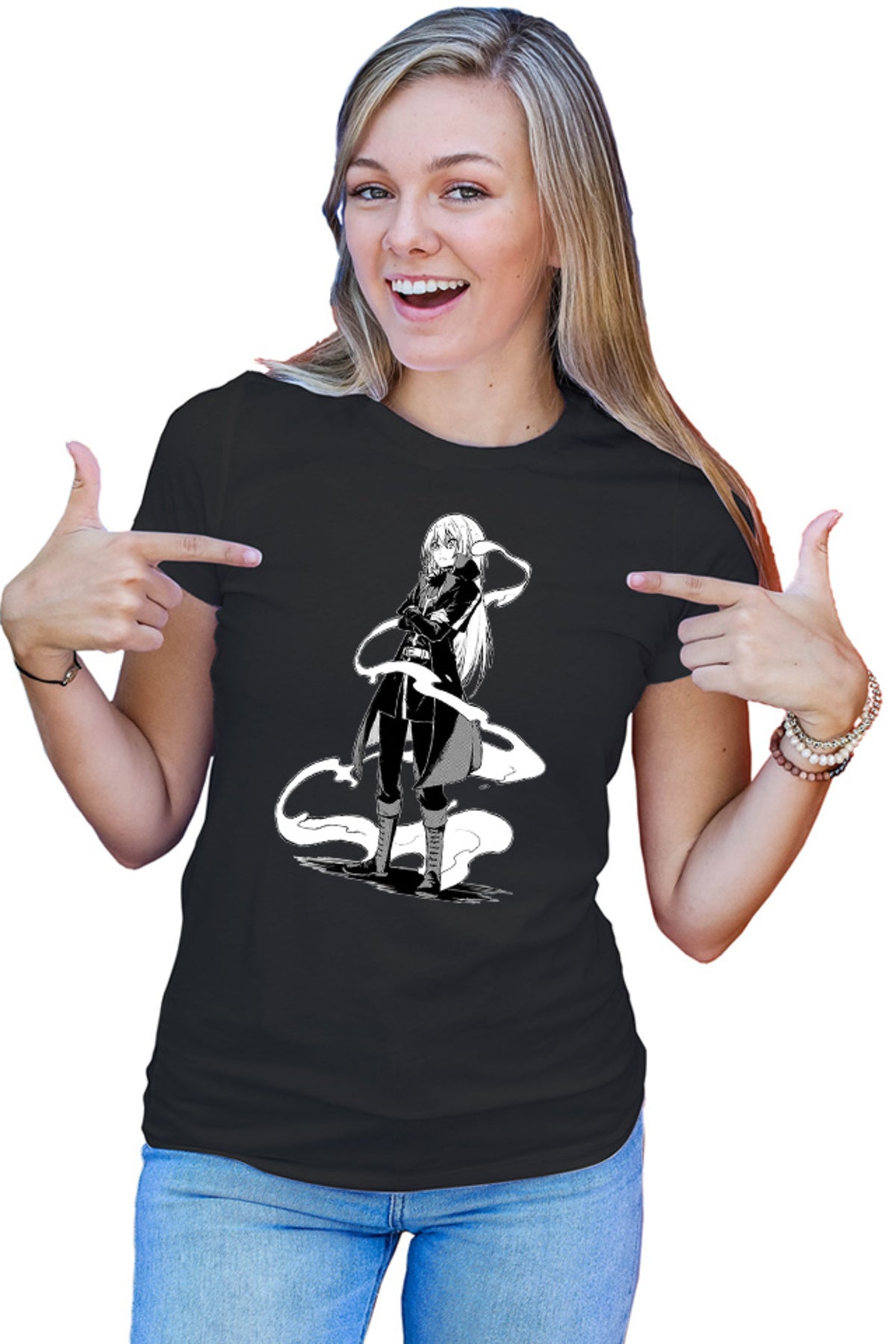 Tricou dama TenSura That Time Rinmuru Manga Isekai