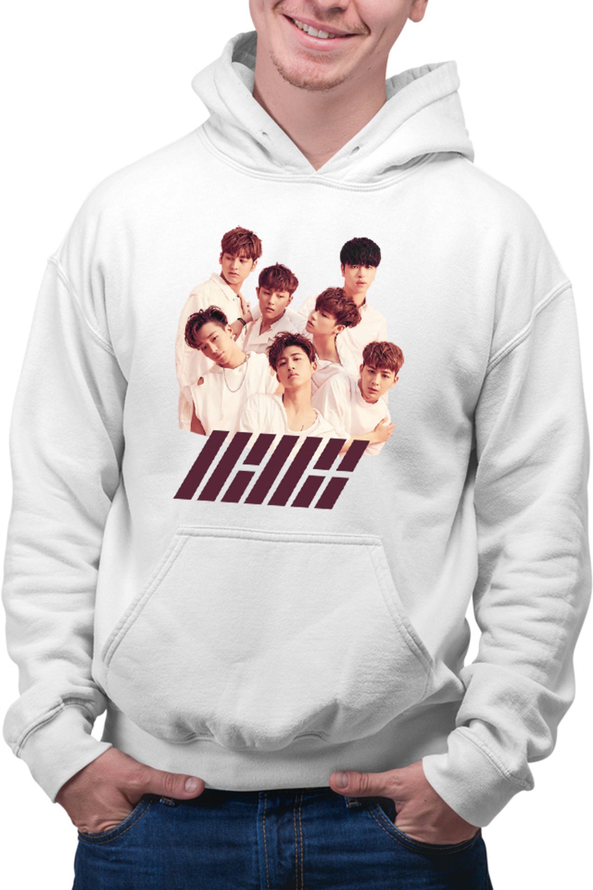 Hanorac barbati iKon Koo Jun-hoe Jinhwan Song Yunhyeong Cosplay Comeback