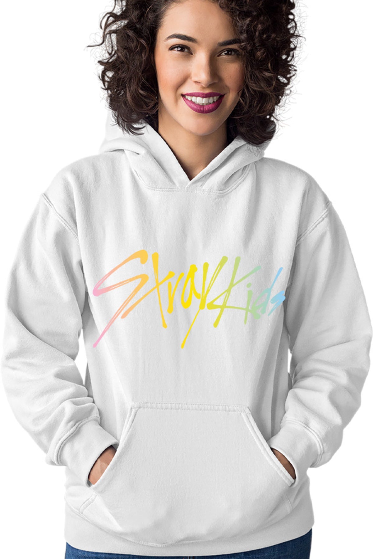 Hanorac dama Stray Kids Logo K-Pop Korea Sing Idol Group