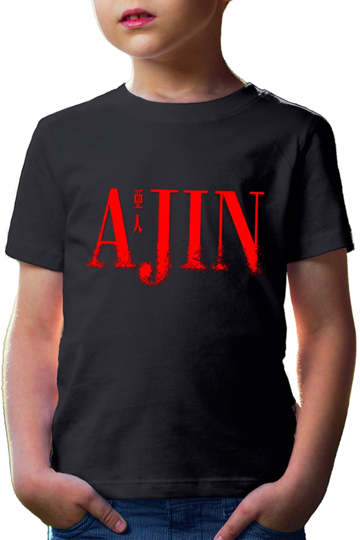 Tricou copii Ajin Logo Sakurai Horror Manga Mangaka