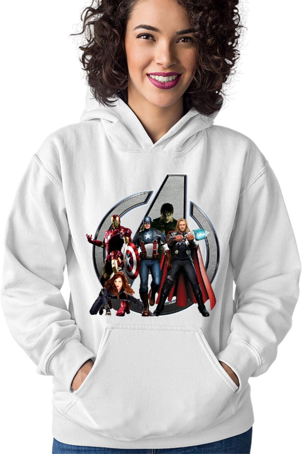 Hanorac dama Thor Avangers Hulk Iron Man Captain America Allience Heroes