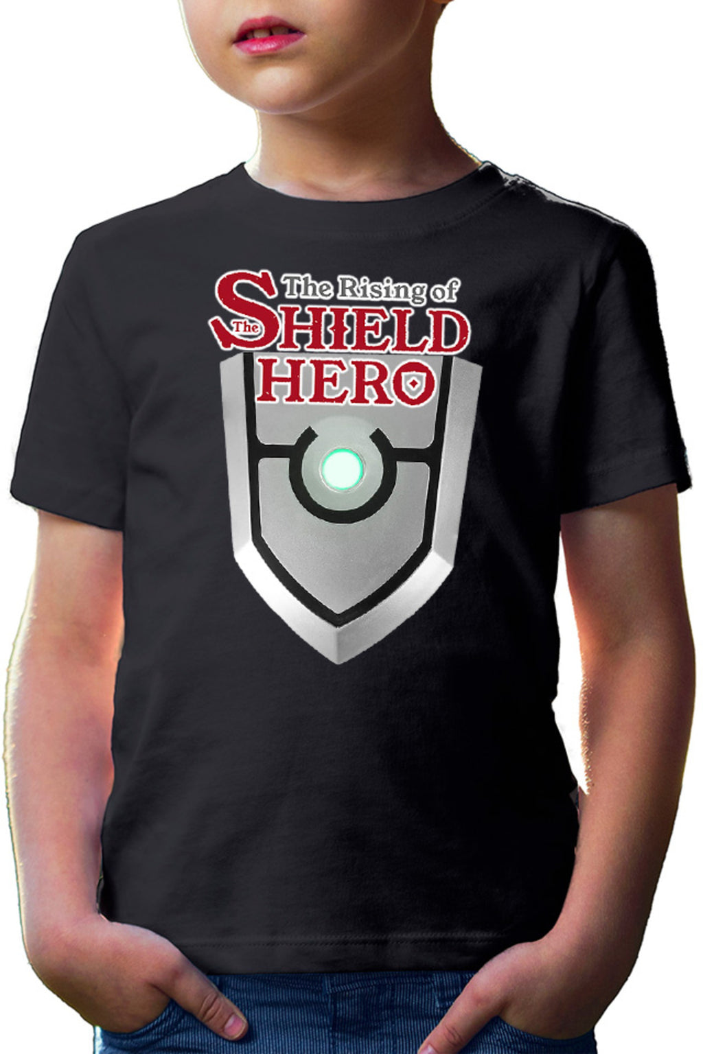 Tricou copii Rising of the Shield Hero Naofumi Super Power Otaku Isekai