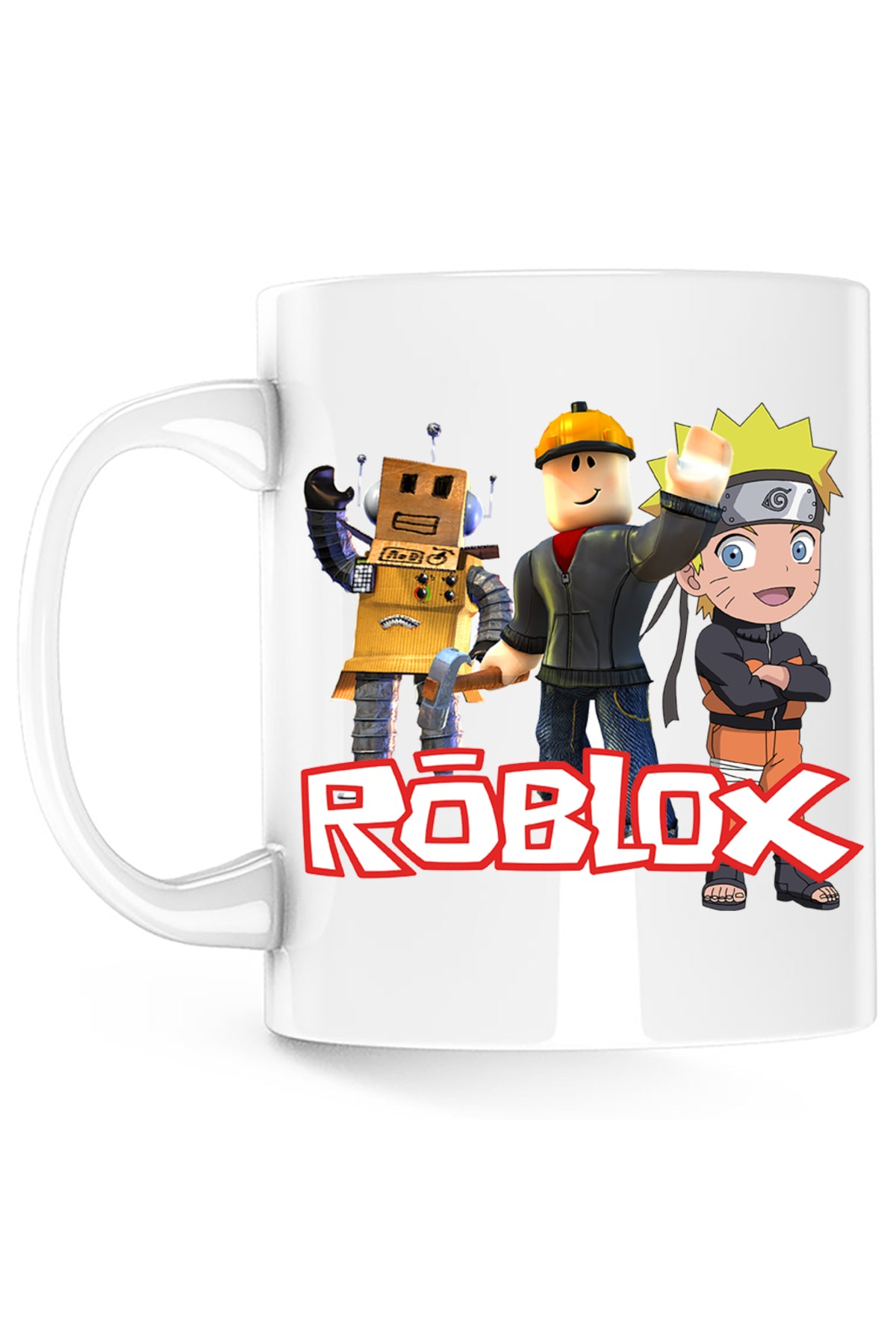 Cana Roblox Naruto Studio Home Platforme, alba, 330 ml