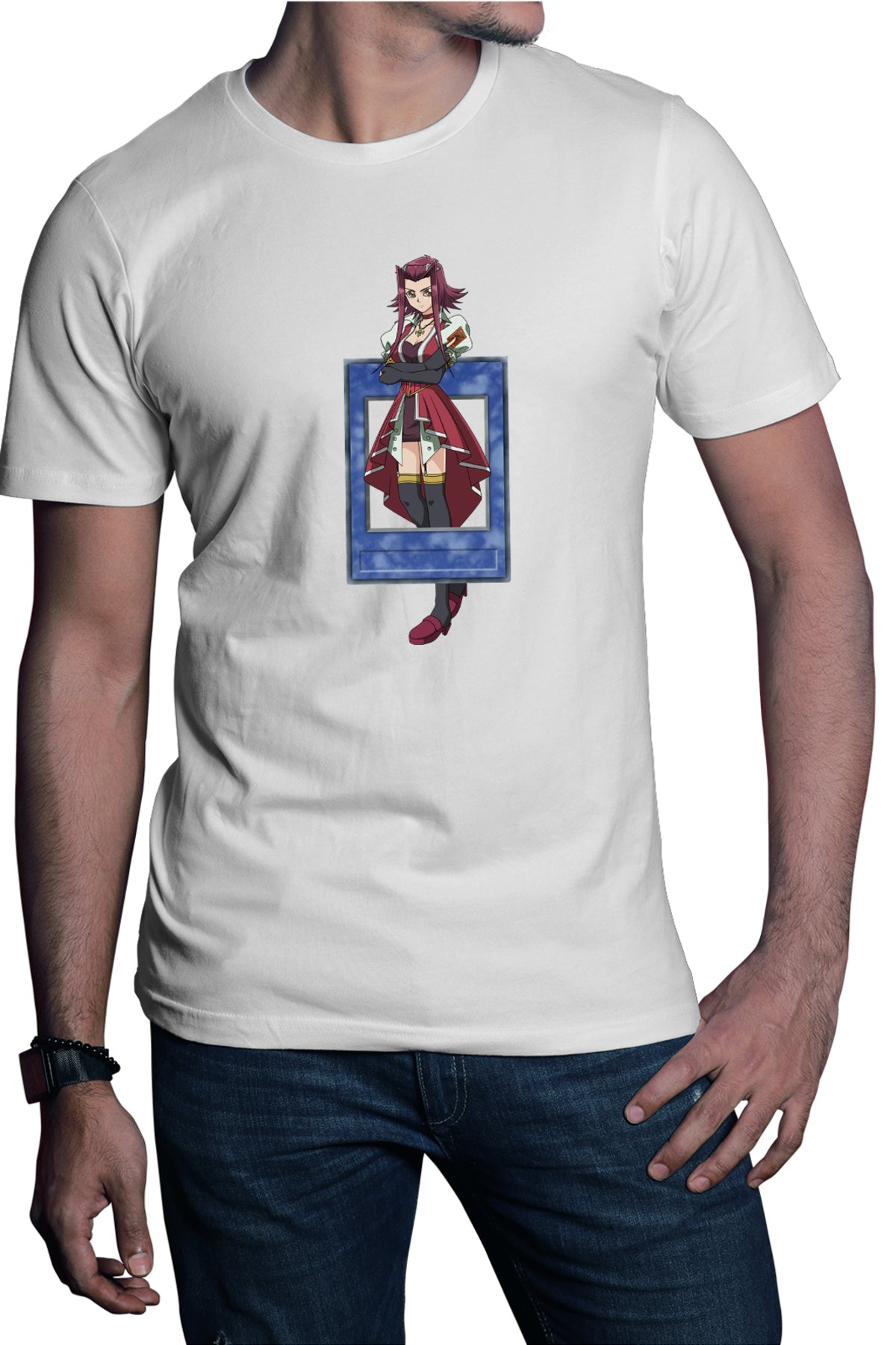 Tricou barbati Yu Gi Oh Akiza Izinski Anime Card Game