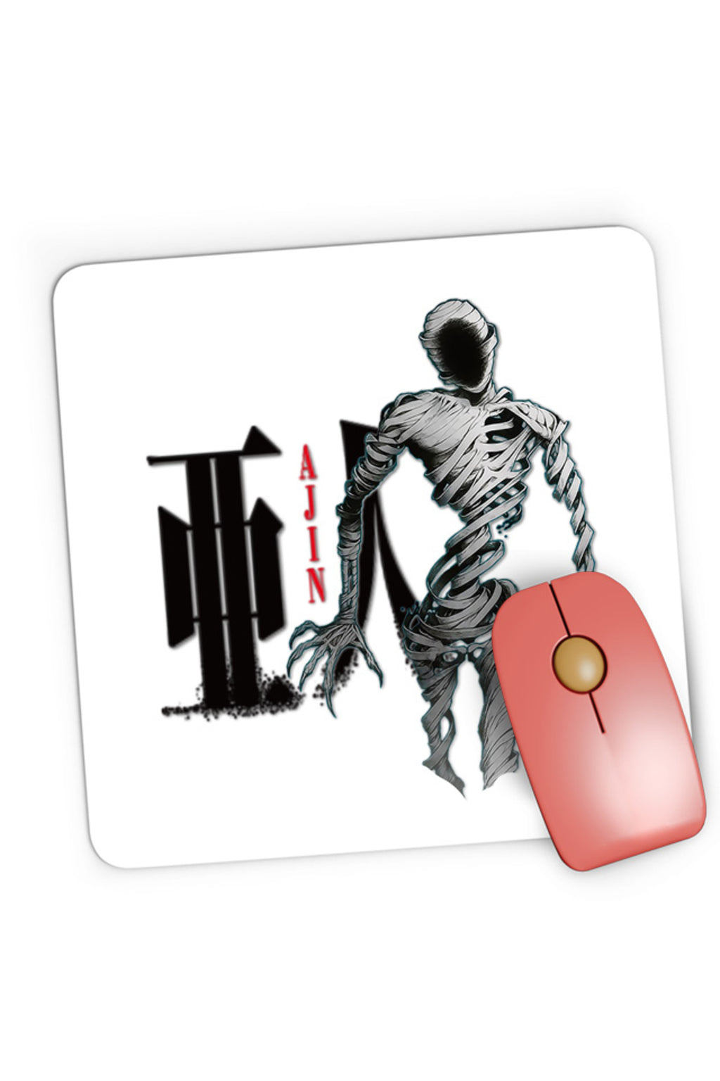 Mousepad Gaming Ajin Monster Diabolic Experiment Weapons, 21x19 cm