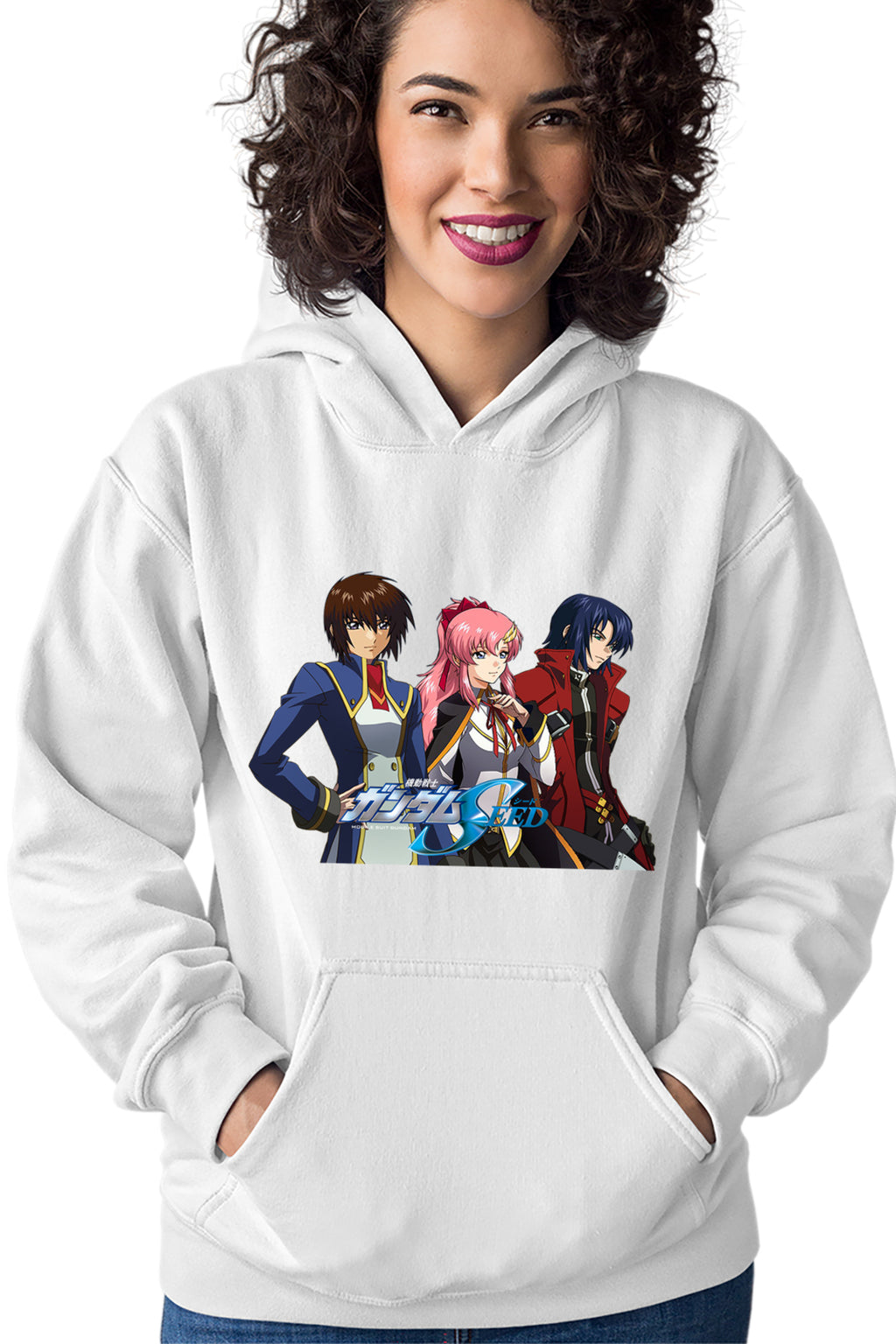 Hanorac dama Gundam Seed Trio Anime Kage