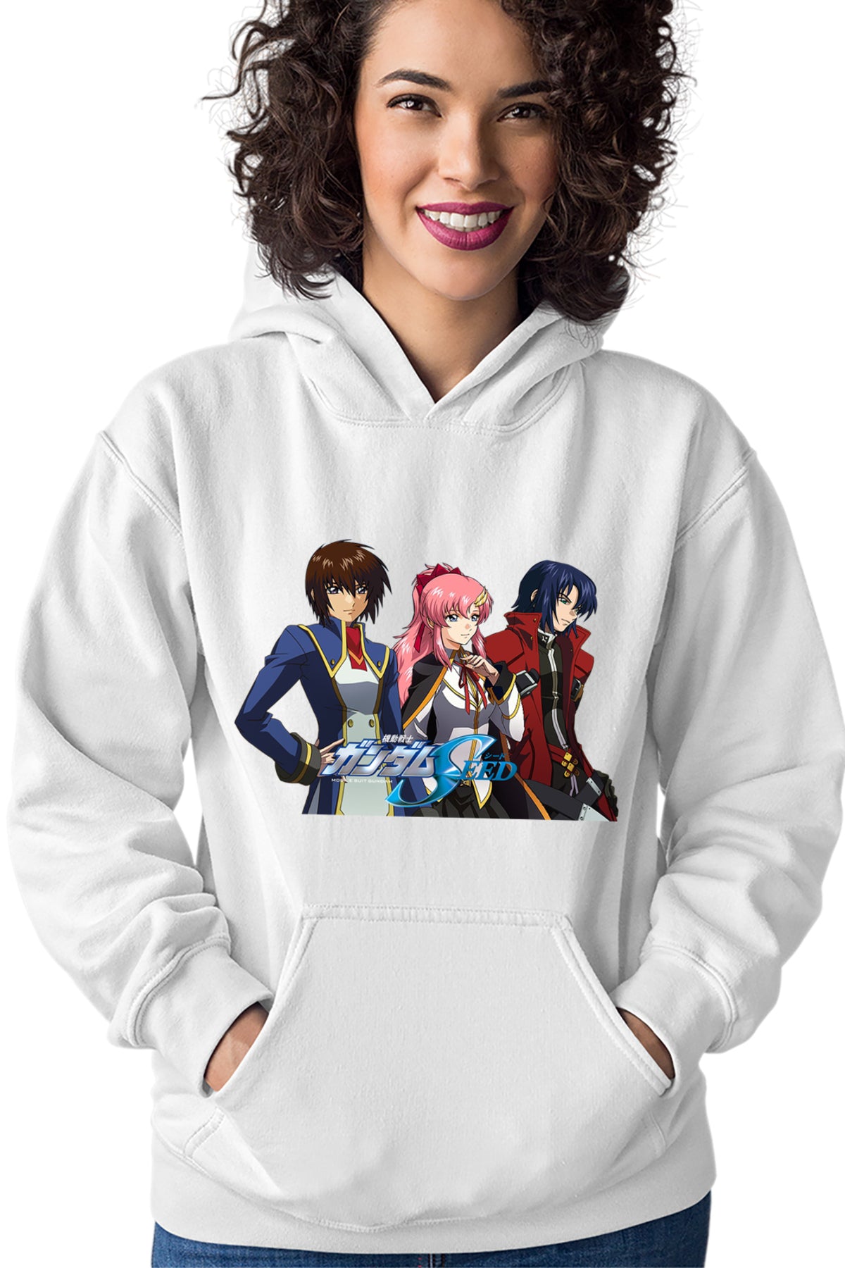 Hanorac dama Gundam Seed Trio Anime Kage