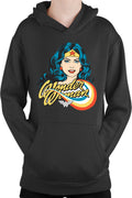Hanorac copii Wonder Woman Retro Comics Star Beautiful Power