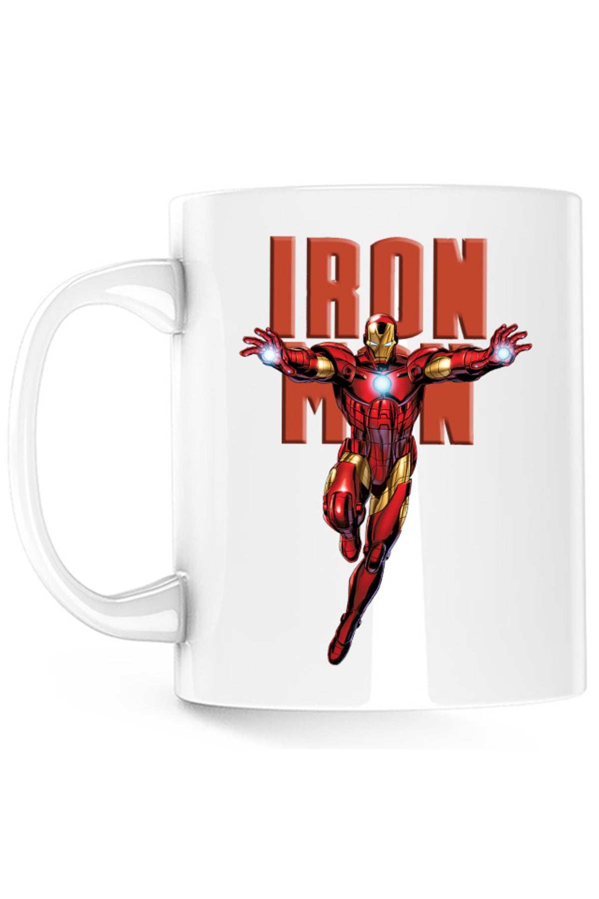 Cana Ironman Jump Marvel Universe Comics Transform, alba, 330 ml