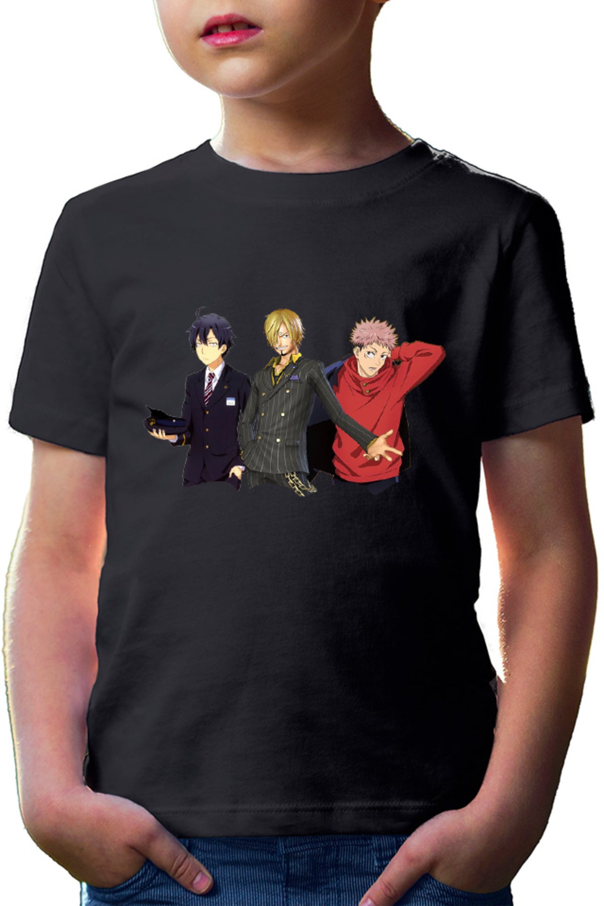 Tricou copii OreGairu Hikigaya Jujutsu Kaisen Itadori One Piece