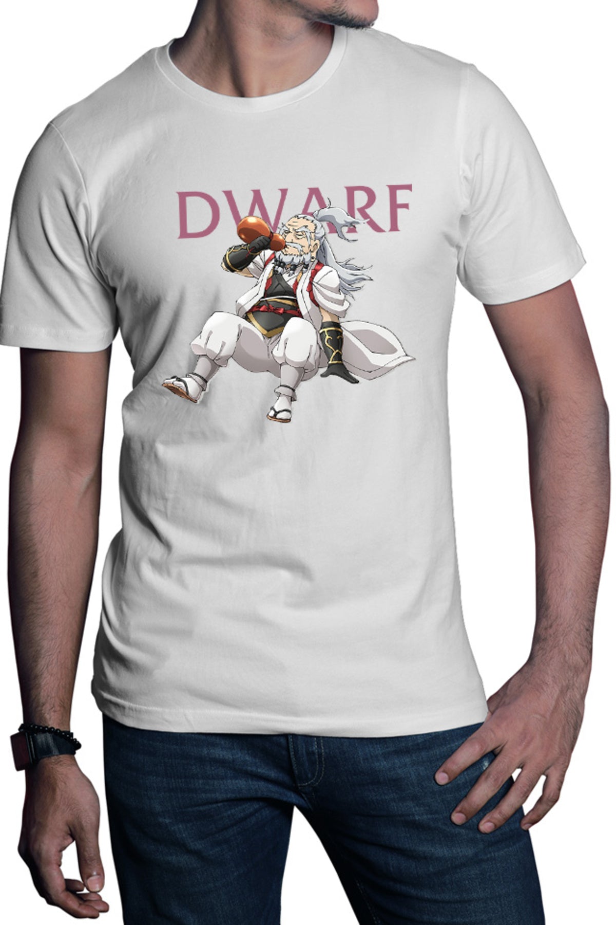 Tricou barbati Goblin Slayer Dwarf Adventure Action Gore Different Sake