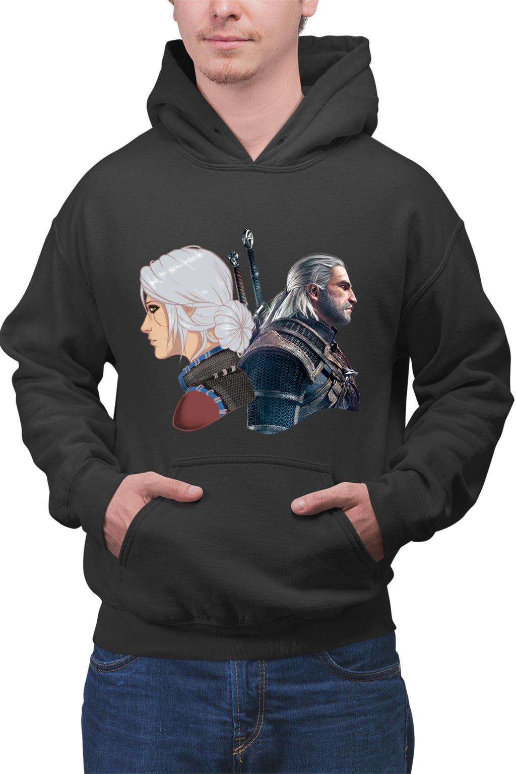 Hanorac barbati The Witcher Geralt Ciri Xbox Game Nvidia