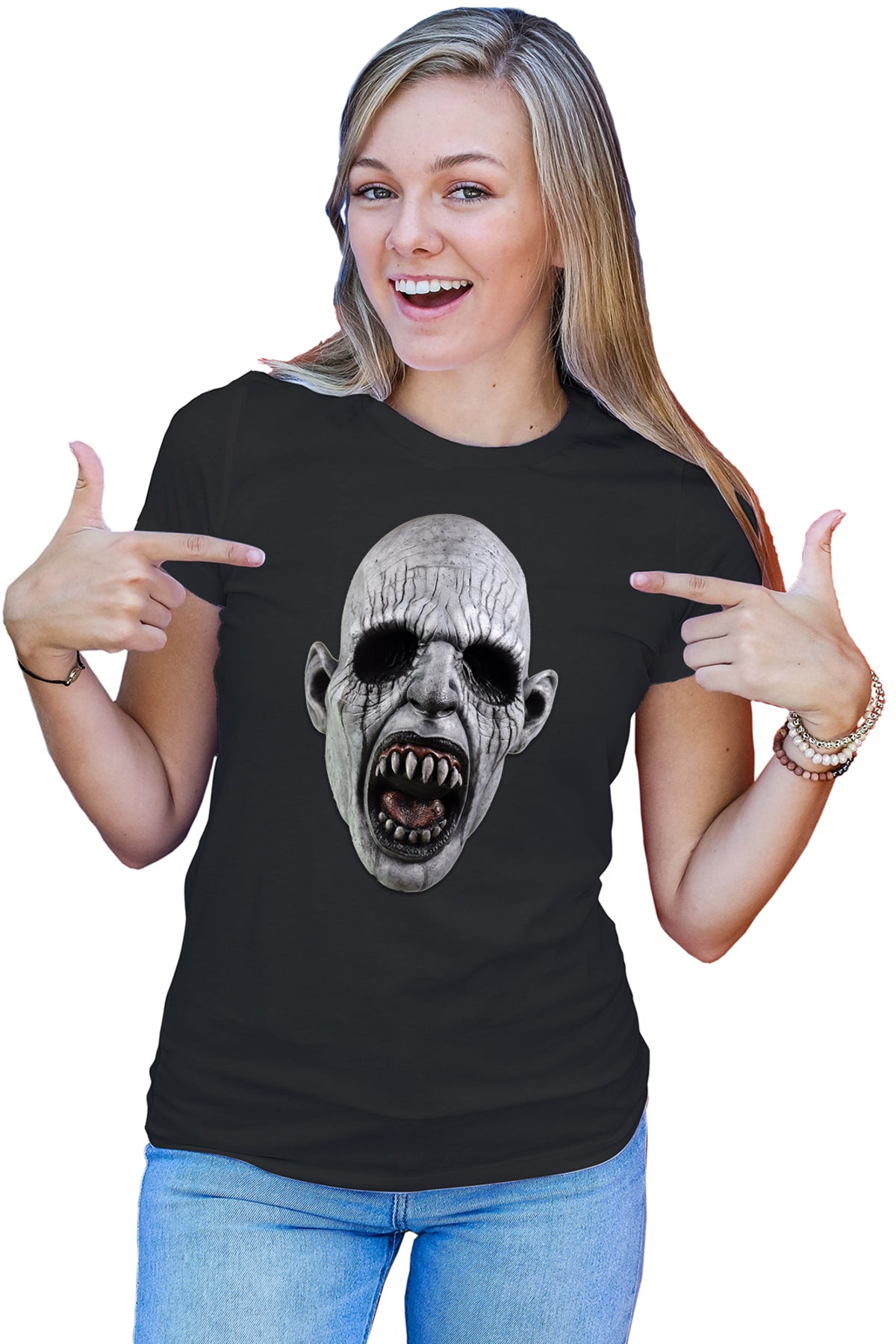 Tricou dama Spawn Horror Mask Evil Groaza Dead Zombi
