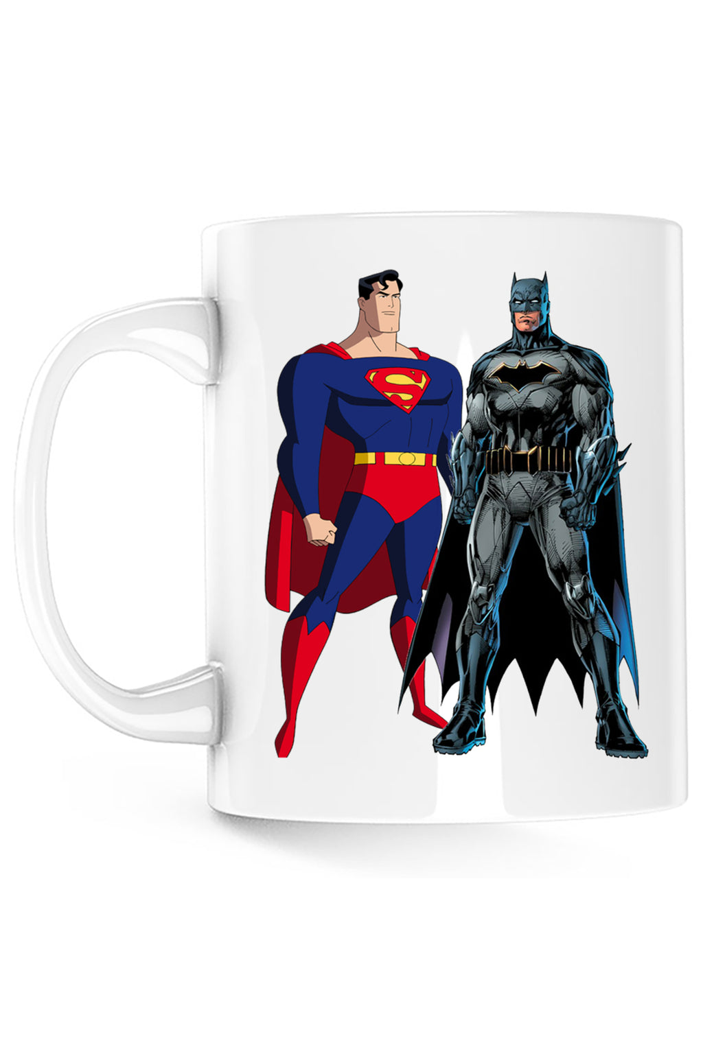 Cana Superman Batman Desen All Stars Marvel, alba, 330 ml