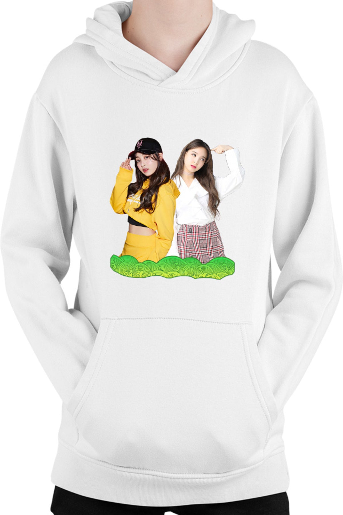Hanorac copii Twice Nayeon Jihyo Icon Wave Cute Girls Dancers