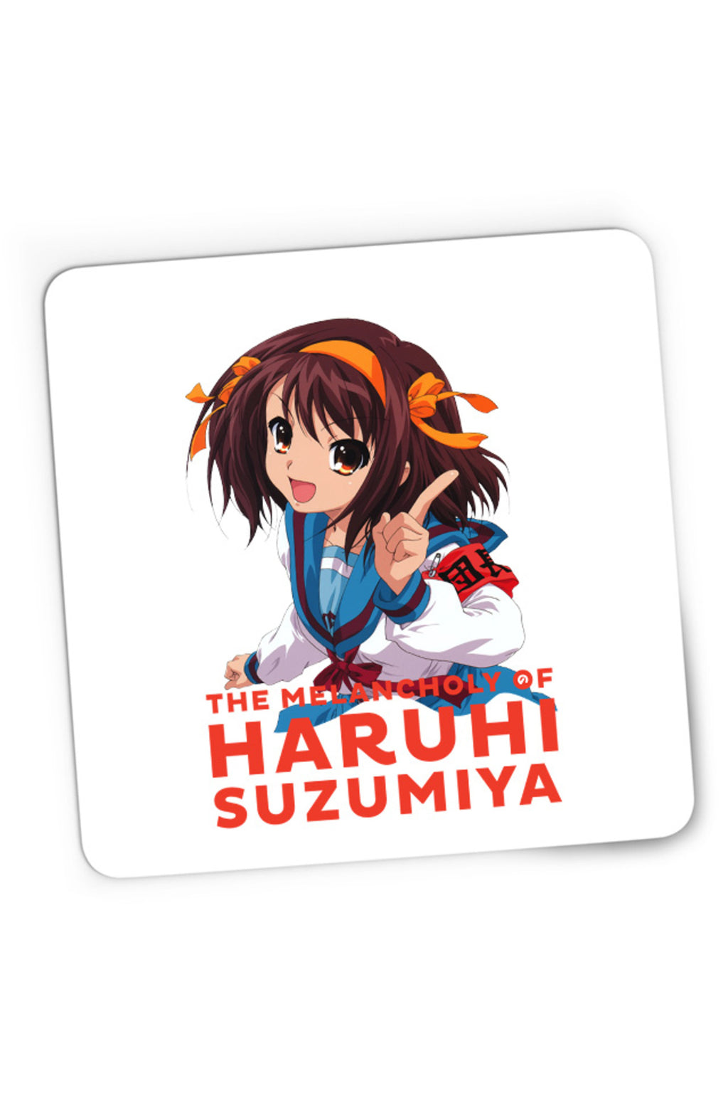 Mousepad Gaming Haruhi Suzumiya SOS Club President Sci-fi Anime Otaku, 21x19 cm