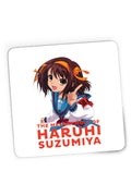 Mousepad Gaming Haruhi Suzumiya SOS Club President Sci-fi Anime Otaku, 21x19 cm