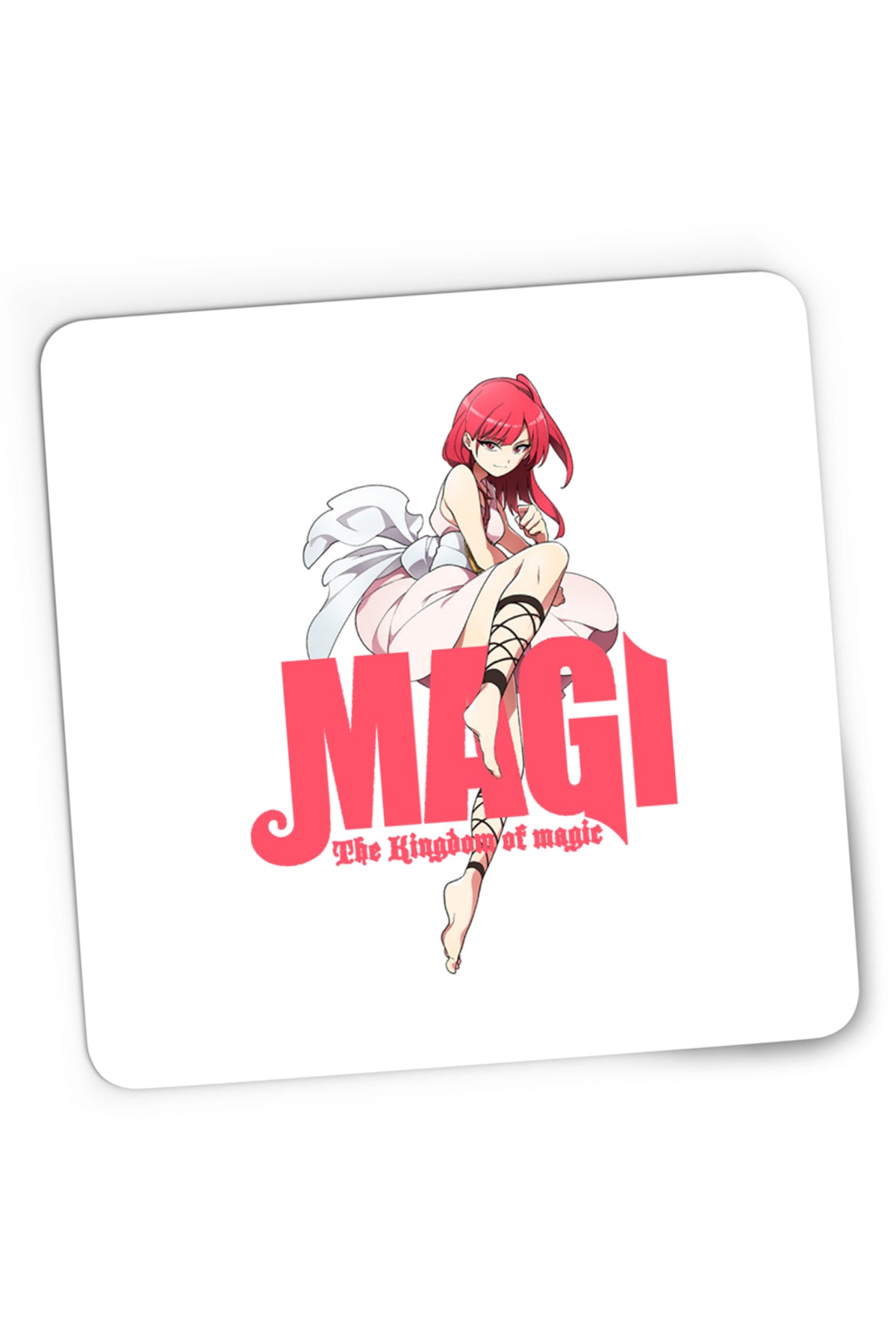 Mousepad Gaming Magi The Labyrinth of Magic Morgiana Fight Jump, 21x19 cm
