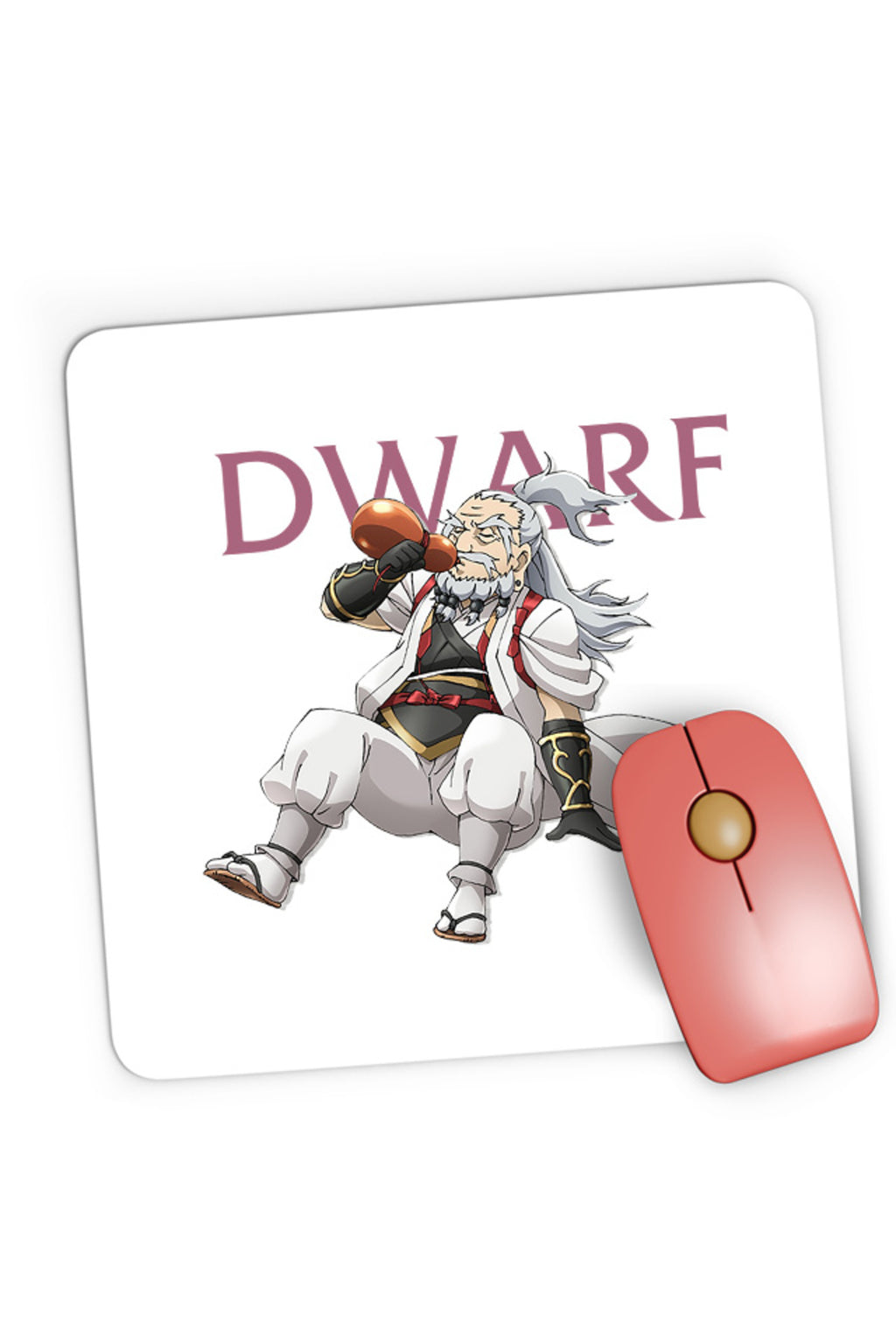 Mousepad Gaming Goblin Slayer Dwarf Adventure Action Gore Different Sake, 21x19 cm