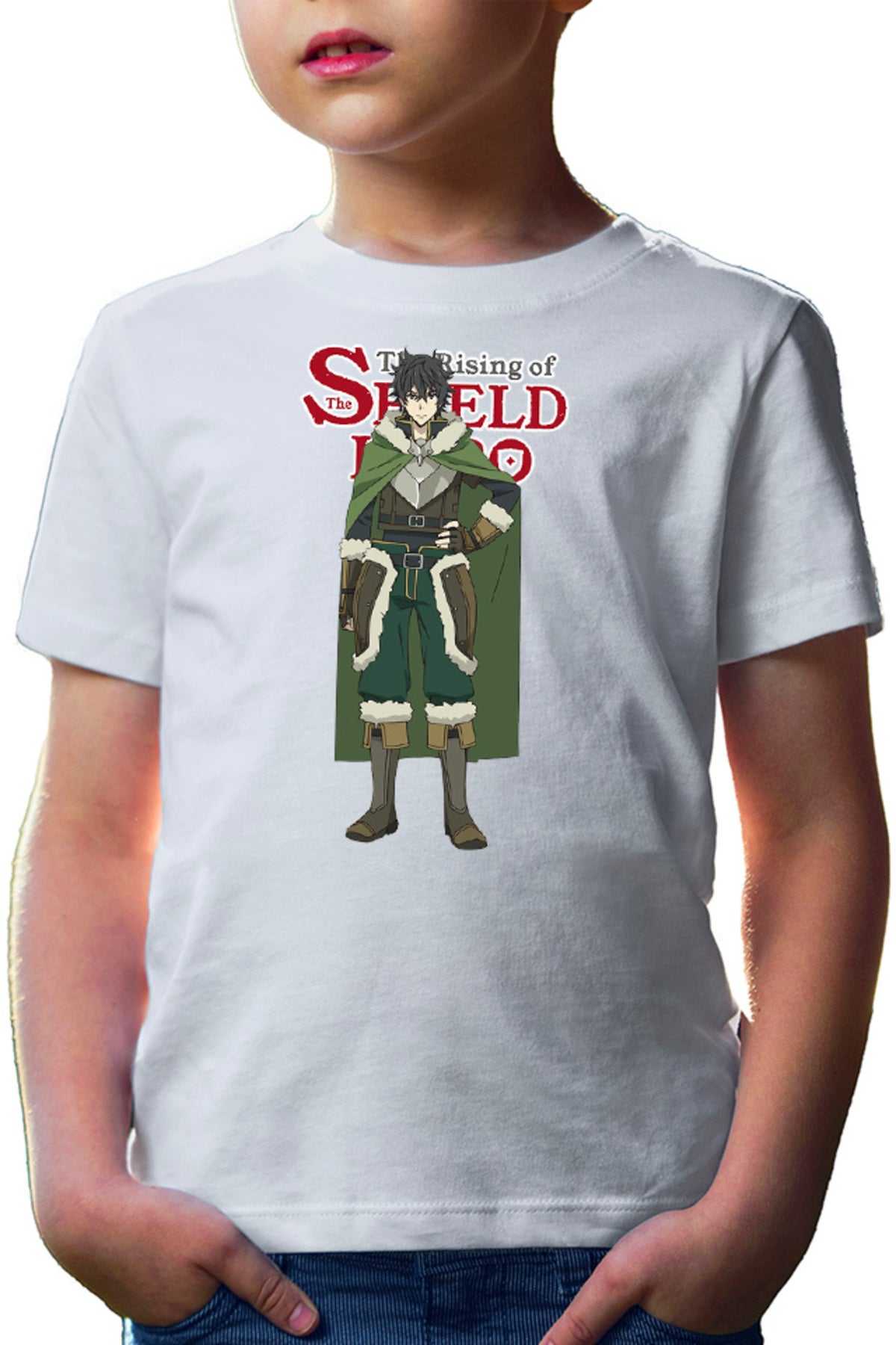 Tricou copii Rising of the Shield Hero Naofumi Protect Multiple Powers Univers