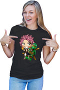 Tricou dama Fairy Tail Ninjago Manga Cartoon
