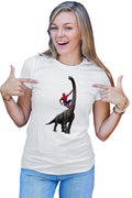 Tricou dama Jurassic Park Dinossaurs Spiderman Avangers