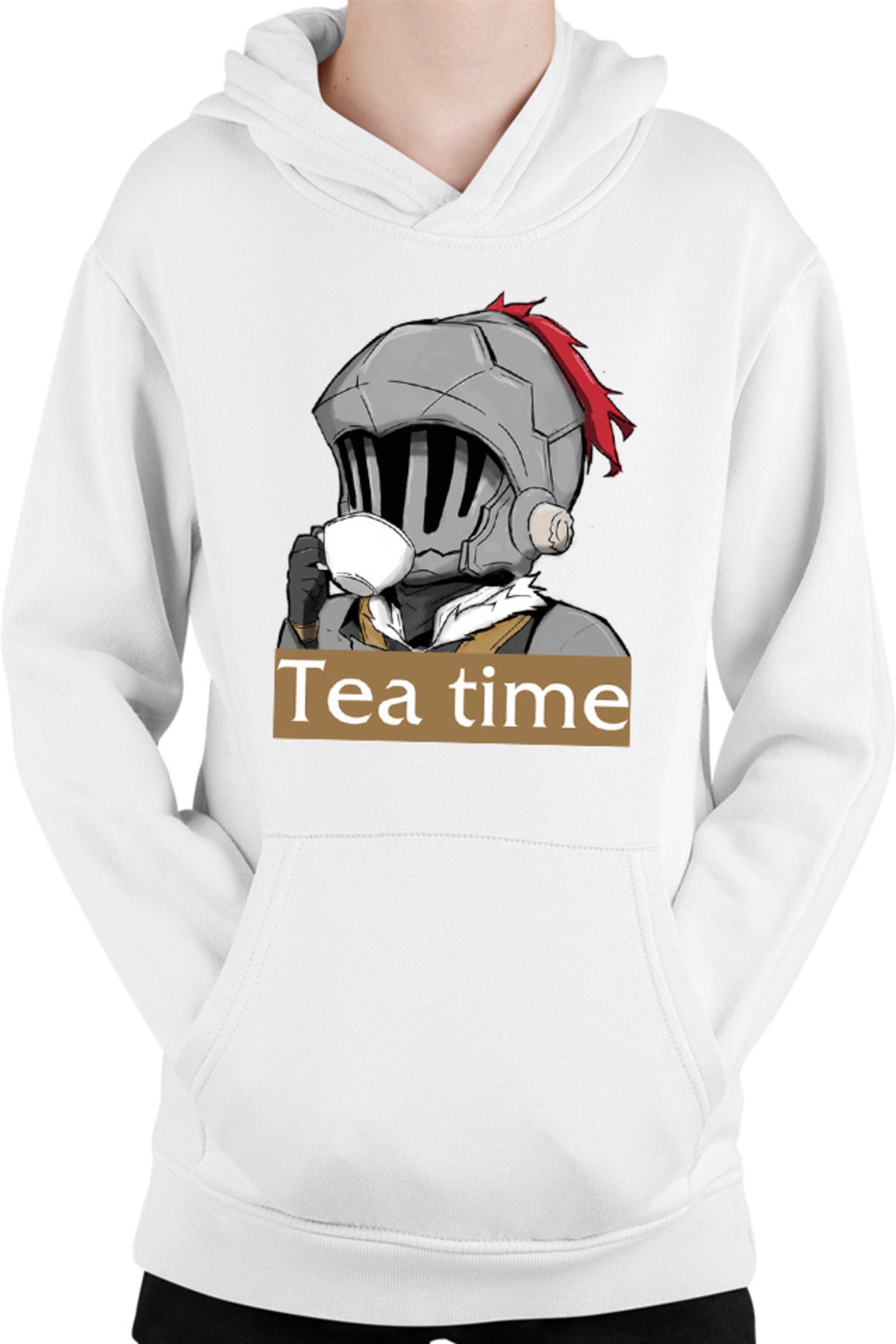 Hanorac copii Goblin Slayer Tea Time Break Anime Rapid Armor Bebe