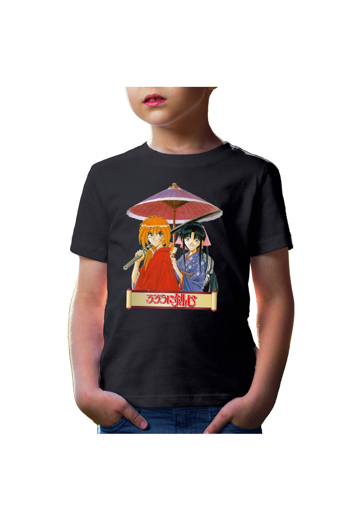 Tricou copii Rurouni Kenshin Couple Umbrella Killakill