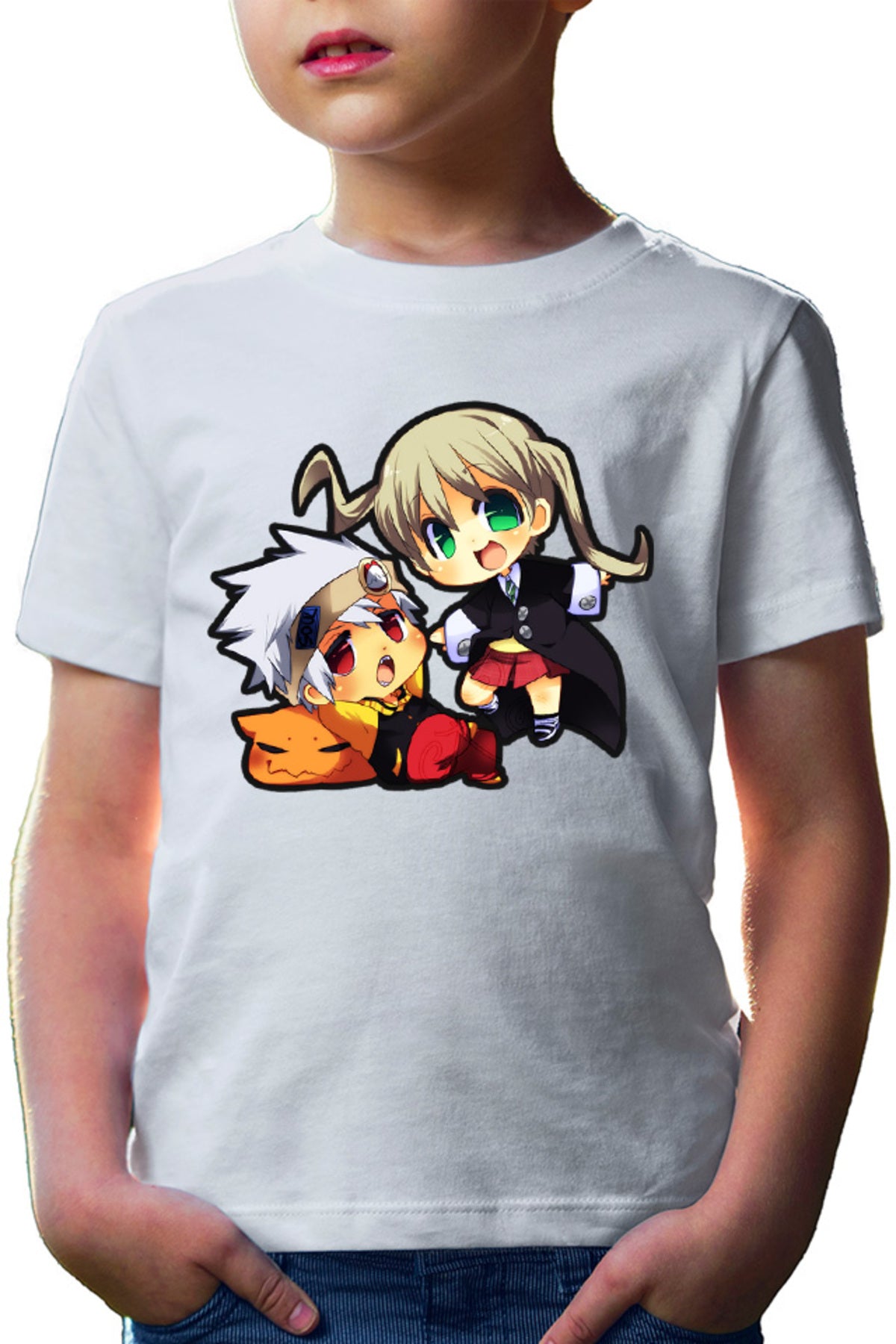 Tricou copii Soul Eater Soul Maka Chibi Fight Action Trap