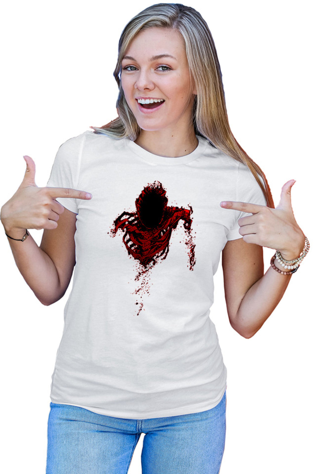 Tricou dama Ajin Monster Format Manga Sezon Otaku
