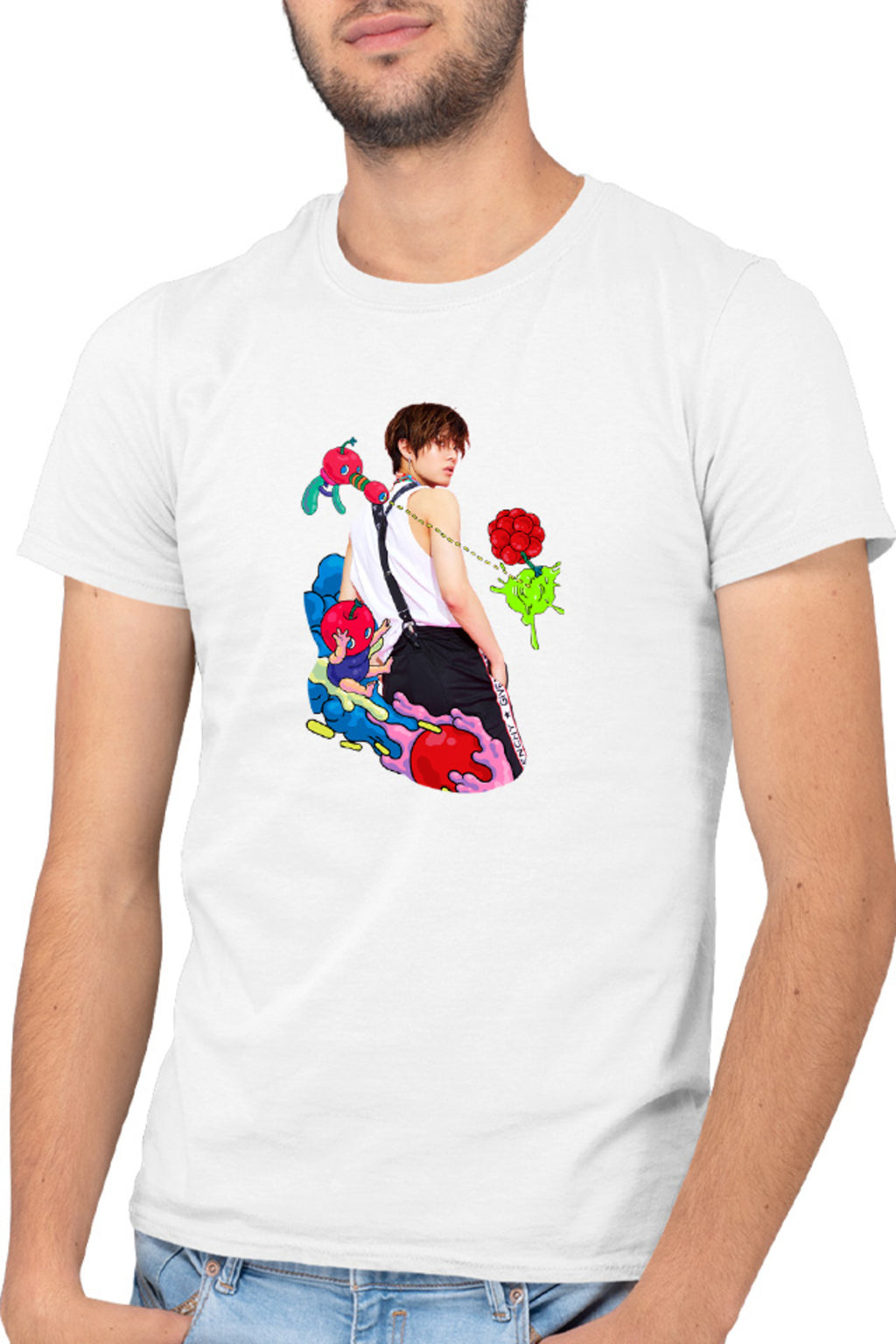Tricou barbati NCT Cherry Bomb Entertainment Lumitless S.M. K-pop