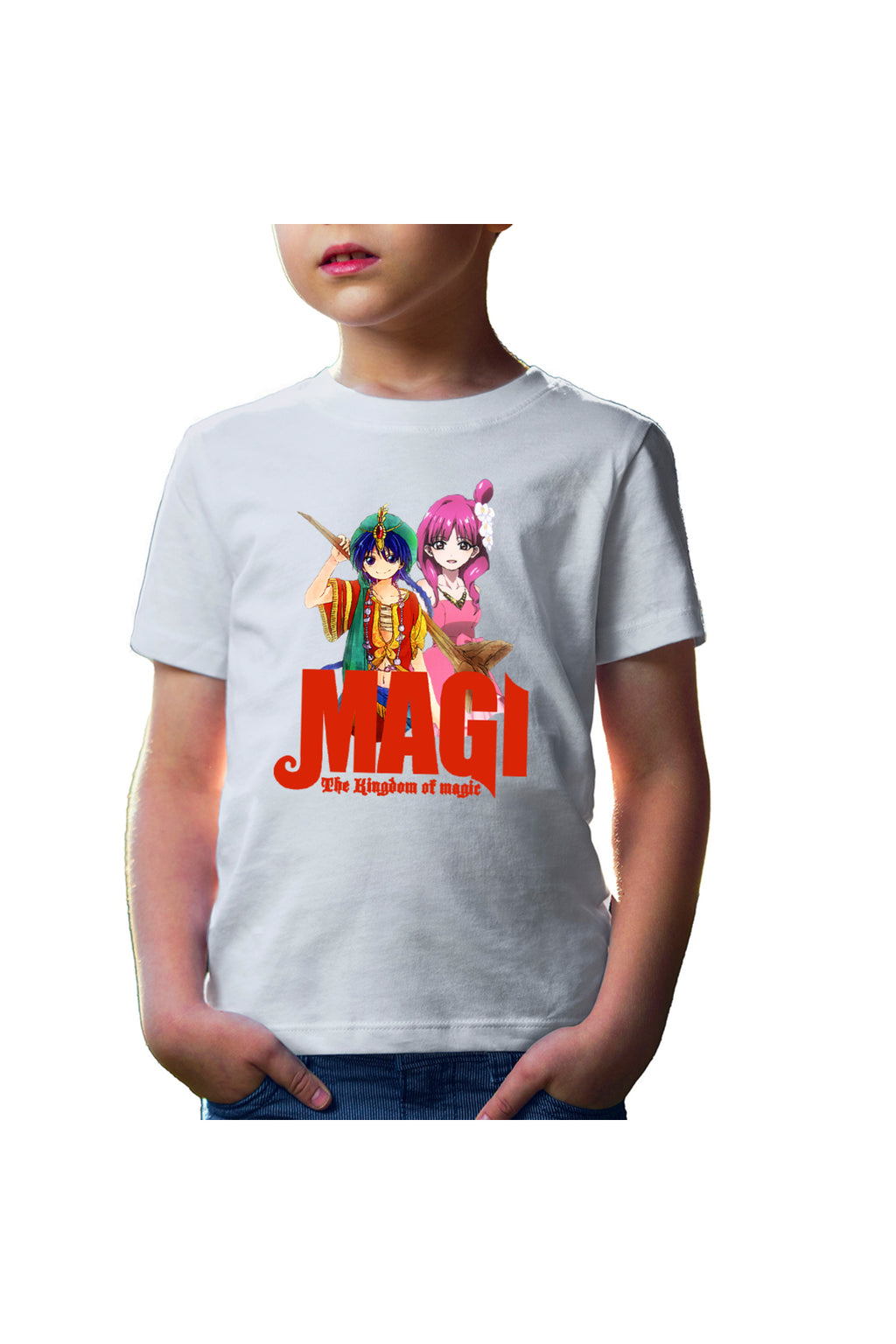 Tricou copii Magi The Labyrinth of Magic Morgiana Alladin Party Costume