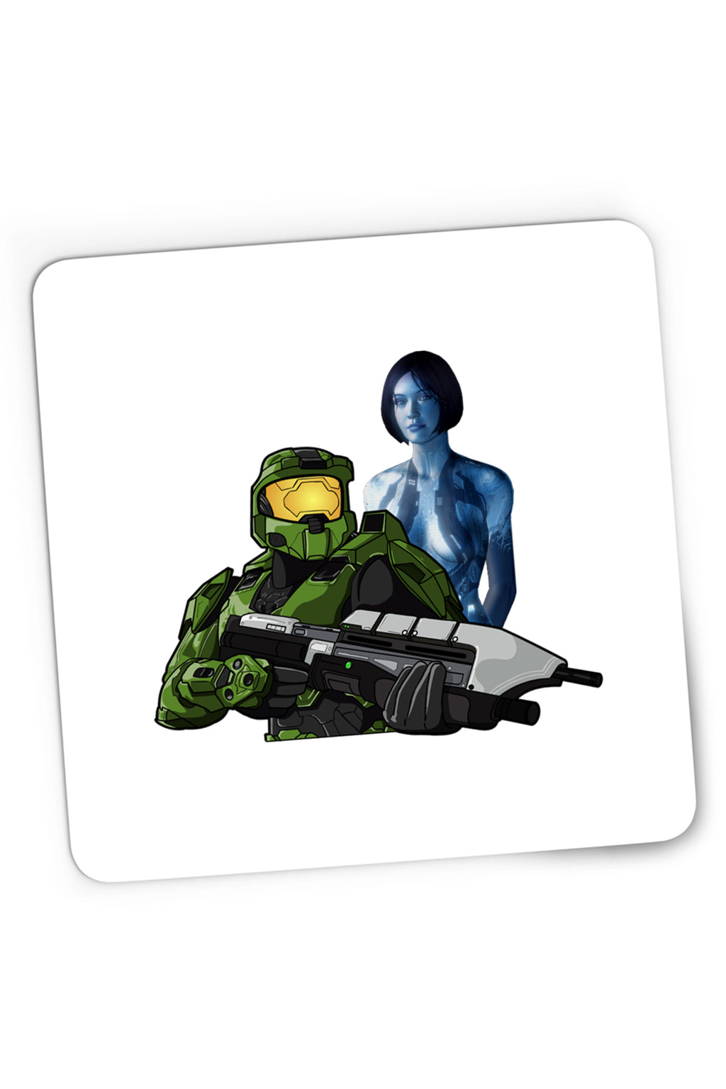 Mousepad Gaming Halo The Master Chief Spartan Cortana Guardian, 21x19 cm