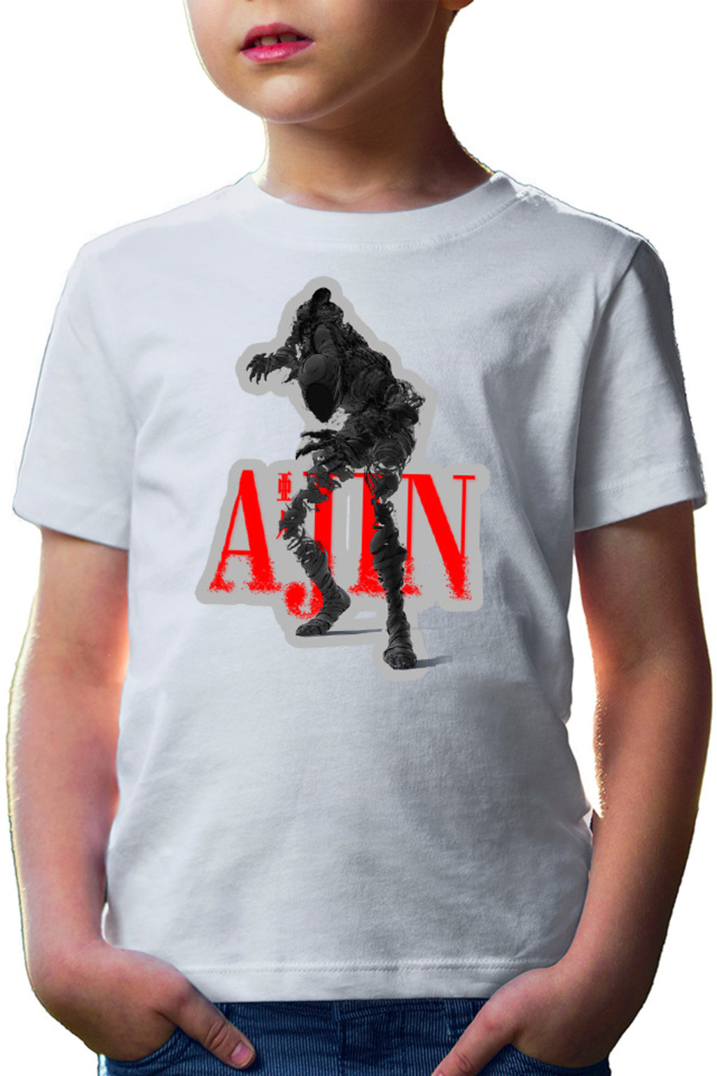 Tricou copii Ajin Monster Immortal Humans Africa Japan Hunt